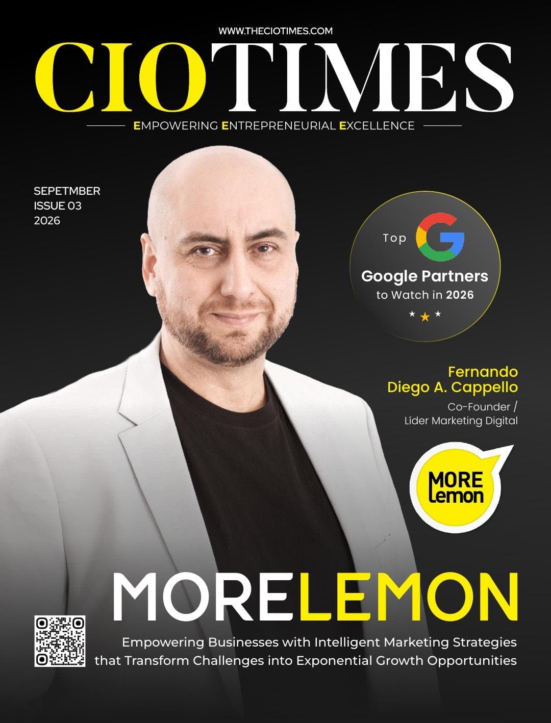 Photo shared by ciotimes: 🚀 Shaping the Future of Digital Marketing & Google Partnerships
CIO TIMES proudly features Ferna