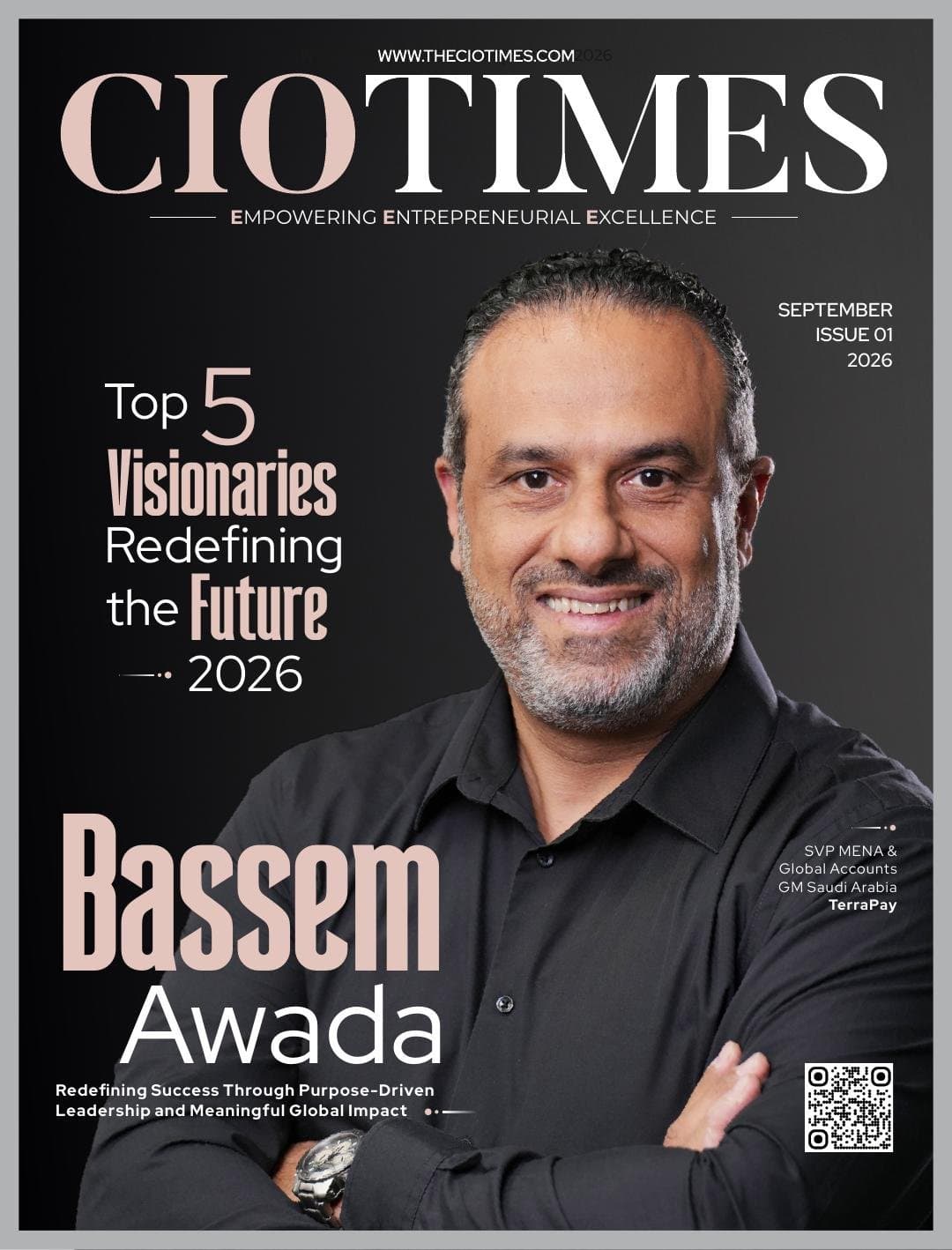 Photo shared by ciotimes: 🌟 Celebrating Visionary Leadership with Bassem Awada!
We are proud to feature Bassem Awada, SVP