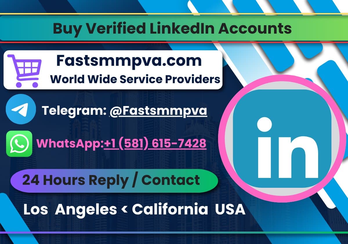 Photo shared by Fastsmmpva: Buy Verified LinkedIn Accounts
https://fastsmmpva.com/product/buy-verified-linkedin-accounts/
Tele