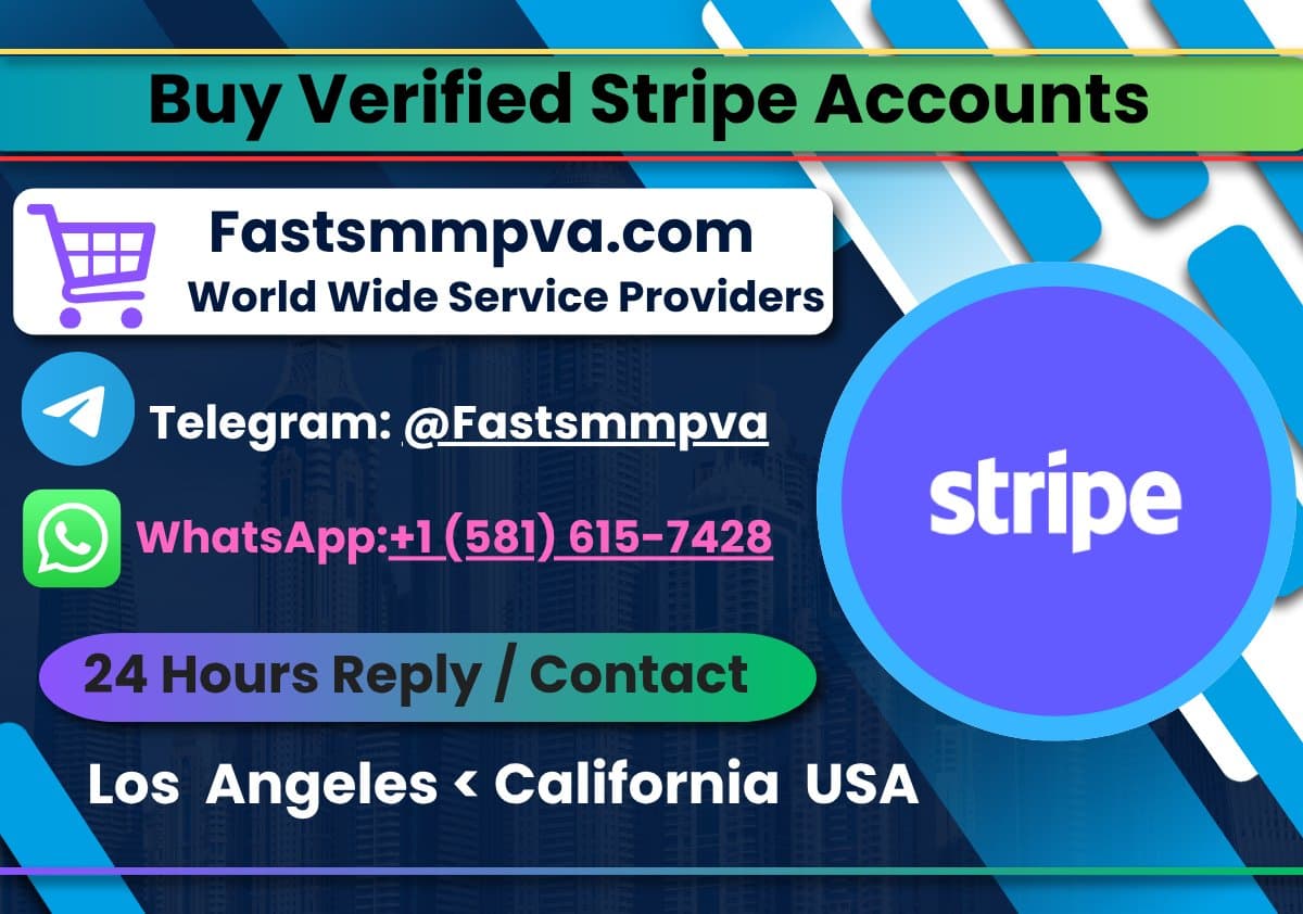 Photo shared by Fastsmmpva: Buy Verified Stripe Accounts
https://fastsmmpva.com/product/buy-verified-stripe-accounts/
Telegram
