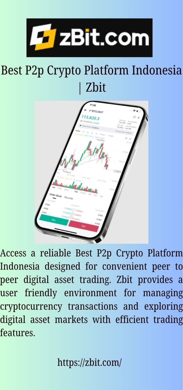 Photo shared by Online Business Service: Best P2p Crypto Platform Indonesia | Zbit
Access a reliable Best P2p Crypto Platform Indonesia de