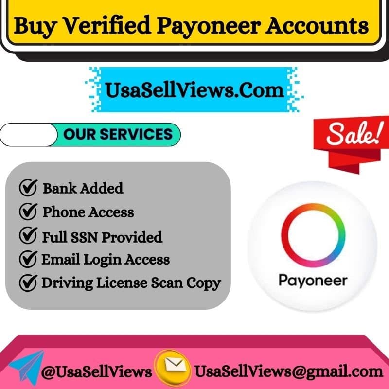 Photo shared by Buy Verified Trustpilot Reviews: https://usasellviews.com/product/buy-verified-payoneer-accounts/
#Buy Verified Payoneer Accounts