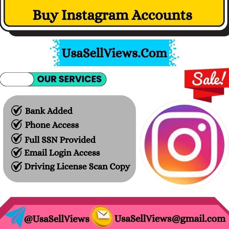 Photo shared by Buy Verified Trustpilot Reviews: https://usasellviews.com/product/buy-instagram-accounts/
#Buy Instagram Accounts
Buy Instagram A