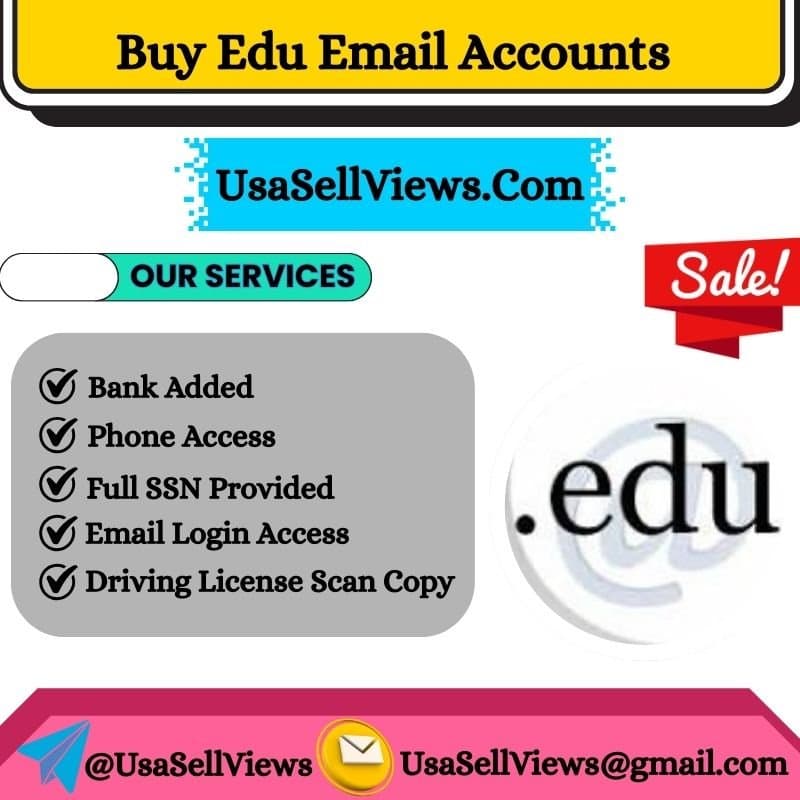 Photo shared by Buy Verified Trustpilot Reviews: https://usasellviews.com/product/buy-edu-email-accounts/
#Buy Edu Email Accounts
Buy Edu Email A