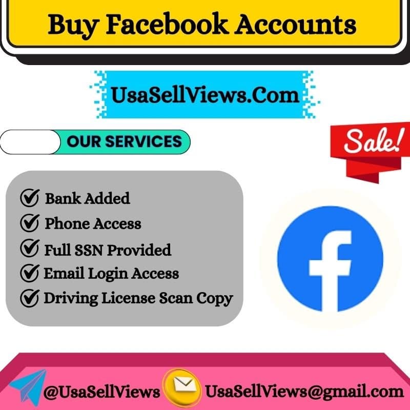 Photo shared by Buy Verified Trustpilot Reviews: https://usasellviews.com/product/buy-facebook-accounts/
#Buy Facebook Accounts
Buy Facebook Acco