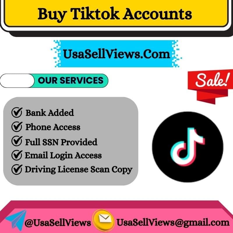 Photo shared by Buy Verified Trustpilot Reviews: https://usasellviews.com/product/buy-tiktok-accounts/
#Buy TikTok Accounts
Buy TikTok Accounts