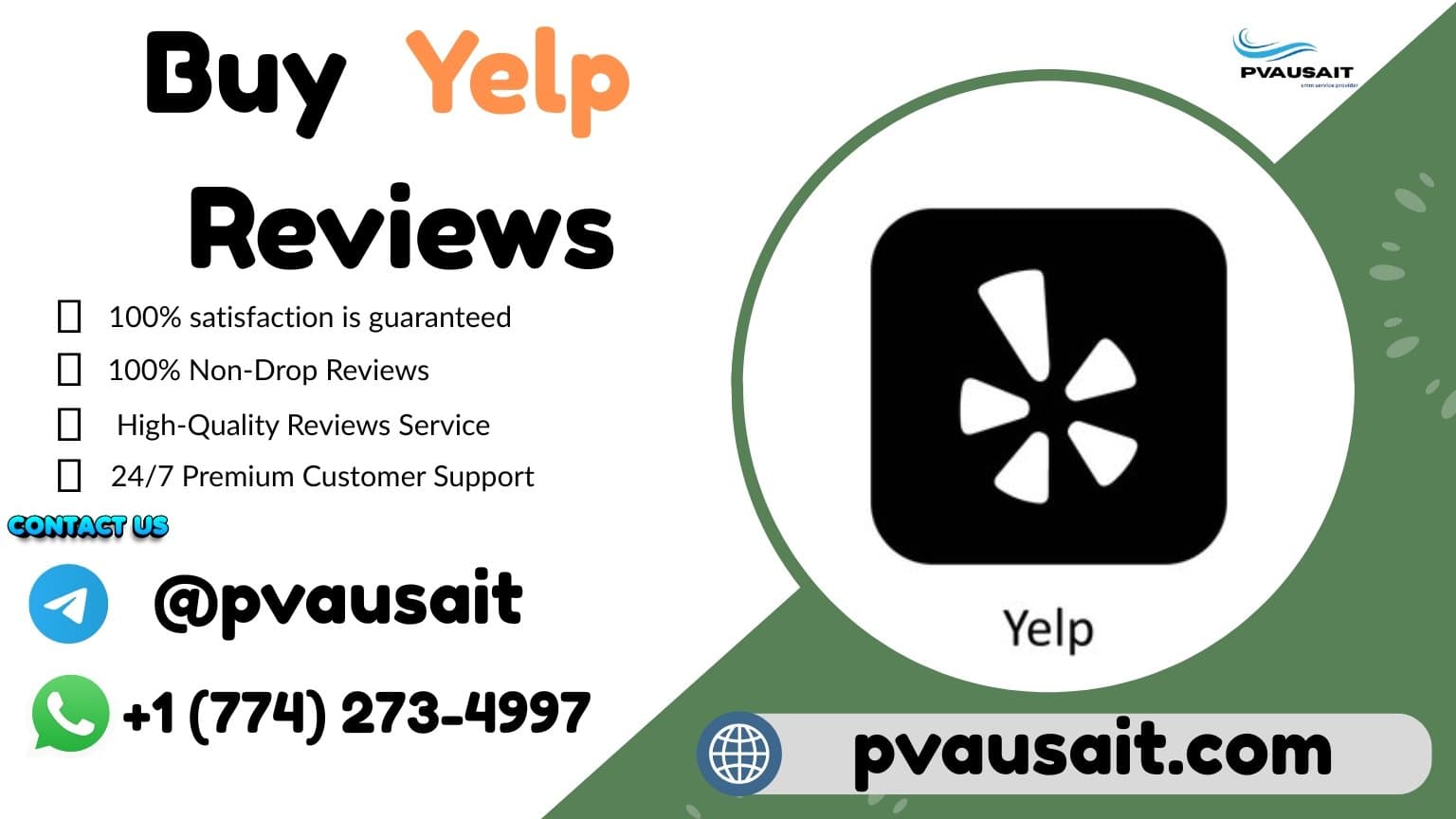 Photo shared by Buy Old Gmail Accounts: Buy Yelp Reviews
24 Hours Reply/Contact
Telegram : @pvausait
WhatsApp : +1 (774) 273-4997