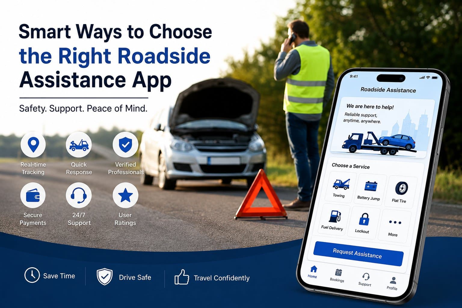 Photo shared by Jhone: Unexpected vehicle breakdowns can happen at any time, whether during a daily commute, a weekend trip