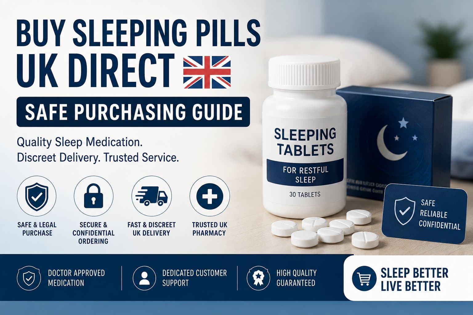 Photo shared by SleepTabletUk: Shop sleeping tablets direct for fast, discreet delivery to your door. Browse clinically approved sl