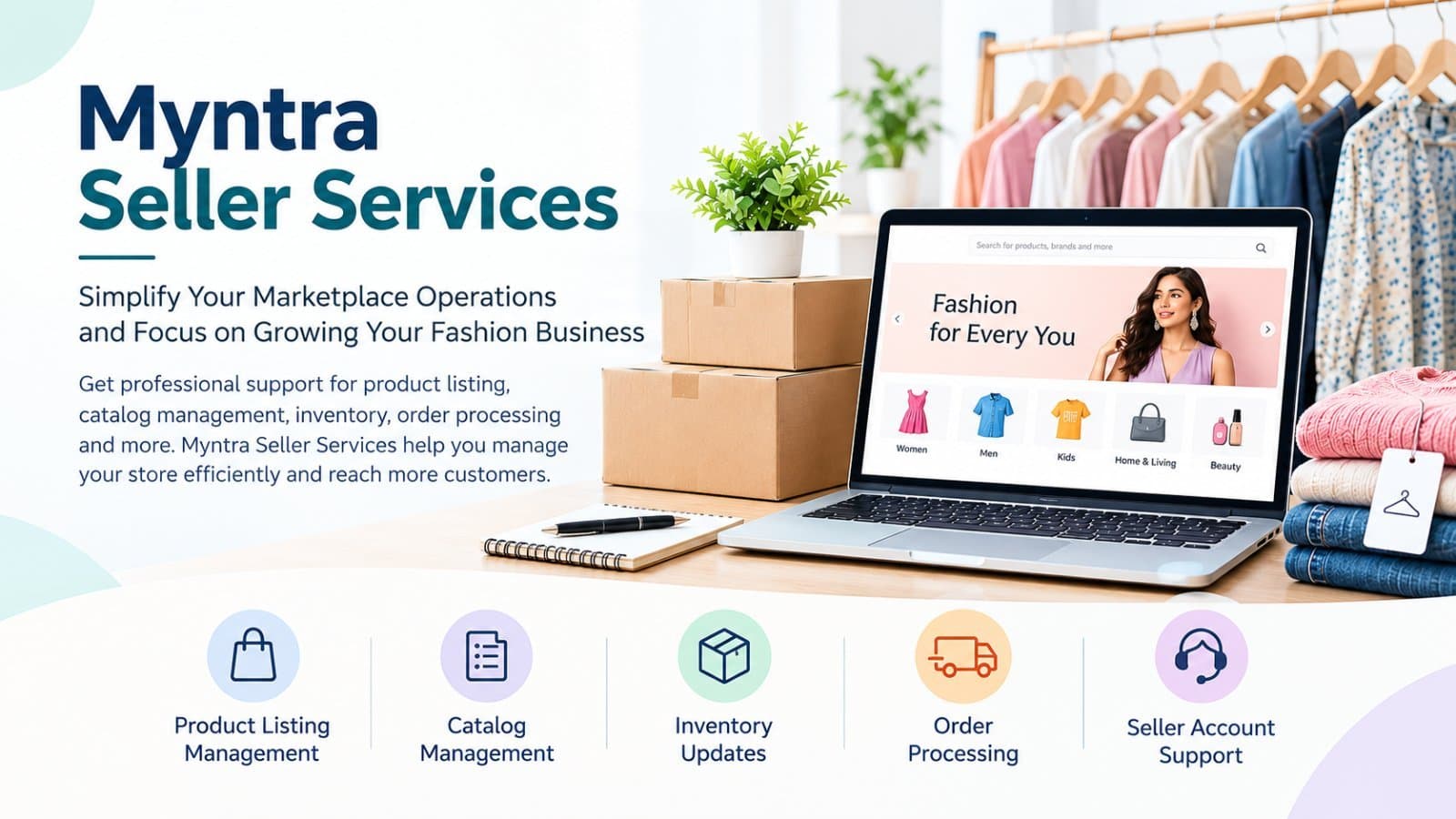 Photo shared by Myntra Seller Services: Professional Support for Fashion Marketplace Sellers
Description
Myntra Seller Services helps