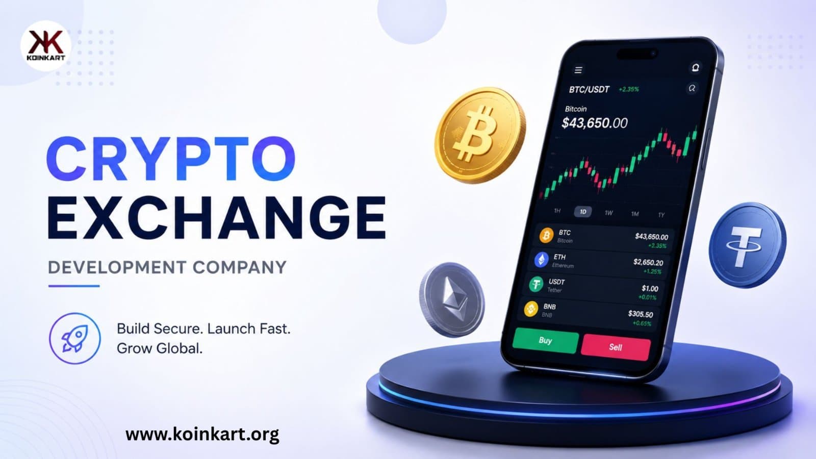 Photo shared by james: Build a tokenized asset trading platform with KoinKart’s Crypto Exchange Development services. Creat