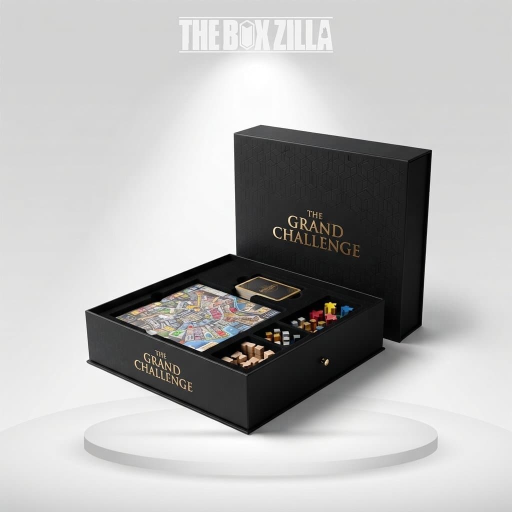 Photo shared by Joy East: Custom Board Game Boxes
Protect your tabletop games with custom board game boxes designed for dur