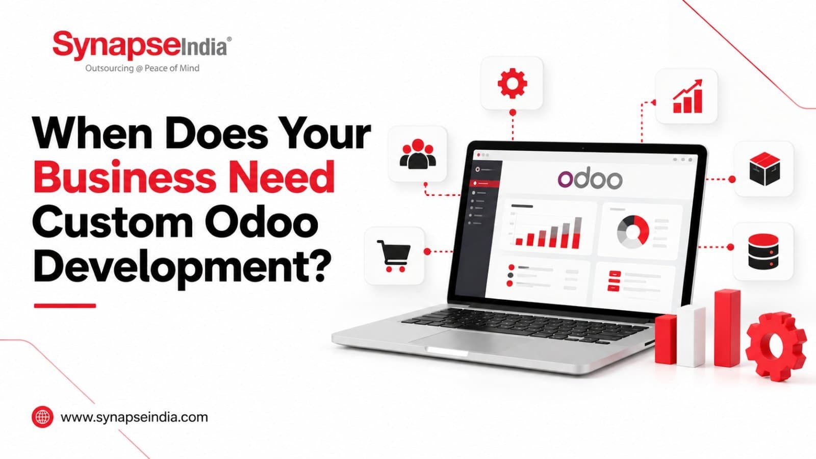 Photo shared by SynapseIndia: An Odoo Application Development Company can customize workflows, connect business systems, and addre