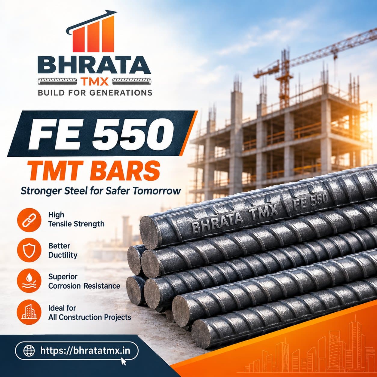 Photo shared by BhrataTMX: FE 550 TMT Bars: How Dimensional Accuracy, Weight Variation, Straightness and Surface Defects Affect