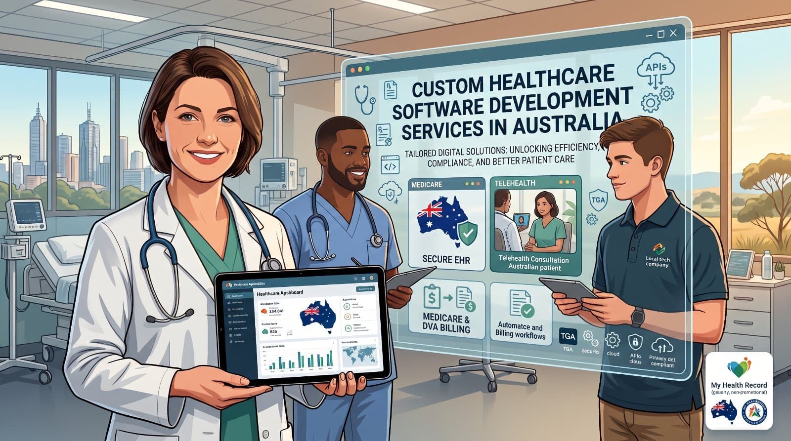 Photo shared by Sandeep Mann: Walk into almost any medical practice in Australia right now, and you'll see it: doctors and clinic