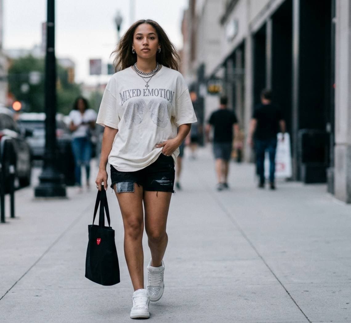 Photo shared by Emotion: Building a purposeful personal wardrobe for international outdoor music events means you must learn