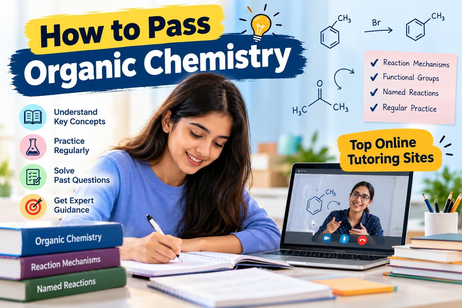 Photo shared by TutorMitra: How to Pass Organic Chemistry: A Complete Student Study Guide
Organic chemistry is often consider