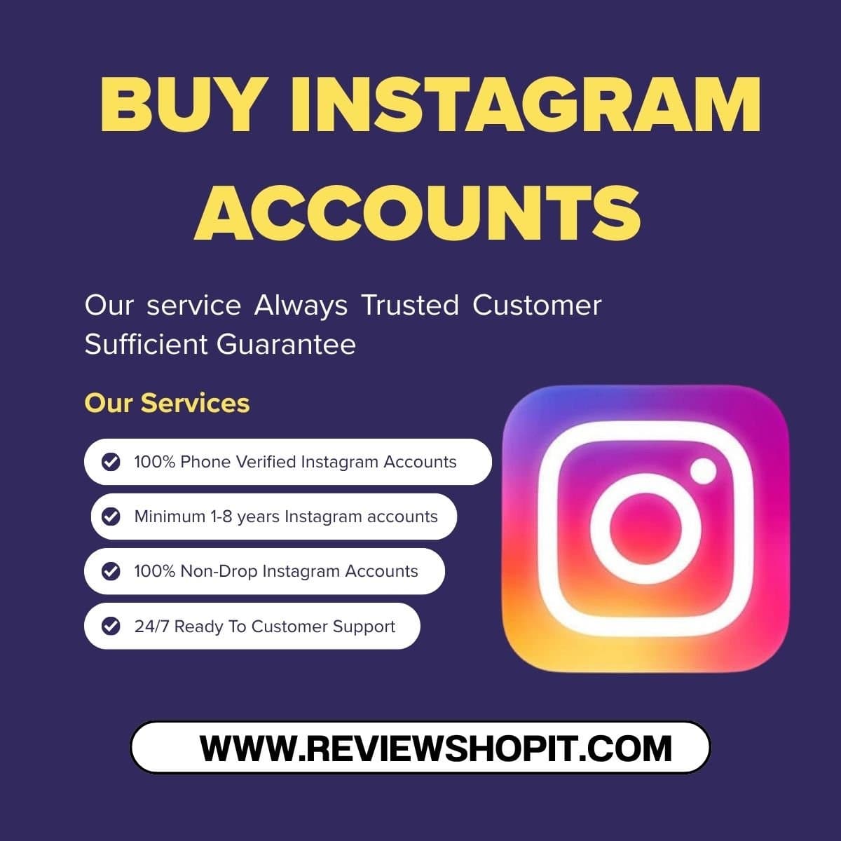 Photo shared by Review Shopit: Buy Instagram Accounts
💬 Telegram: @reviewshopit
💬 WhatsApp: +44 7478035251
📧 Email: reviewsh