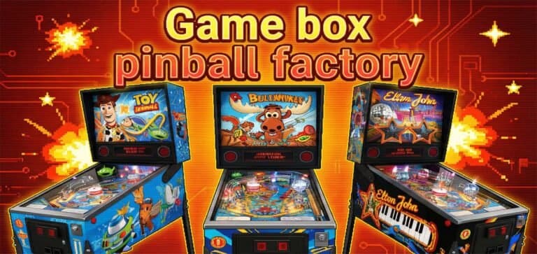 Photo shared by Game Box Pinball Factory: Pinball has a unique appeal because it combines physical interaction with arcade-style entertainment