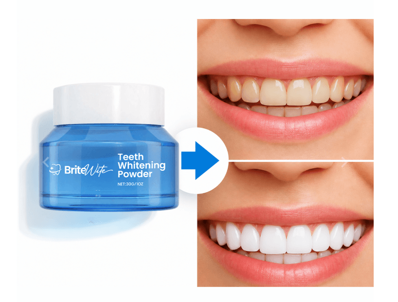 Photo shared by teresa fralickke: BriteWite Teeth Whitening Powder UK
❗❗ Buy Now❗❗
https://gutsnutrition.com/BriteWite-Teeth-White