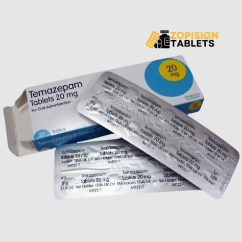 Photo shared by zopisigntablets: Temazepam 20mg works by enhancing the activity of GABA, a chemical messenger that calms brain activi