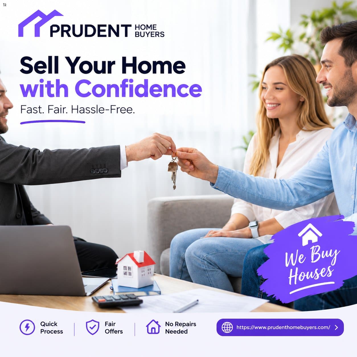 Photo shared by Paulina buyers: Sell Your Home with Confidence
Prudent Home Buyers helps homeowners explore as-is selling options