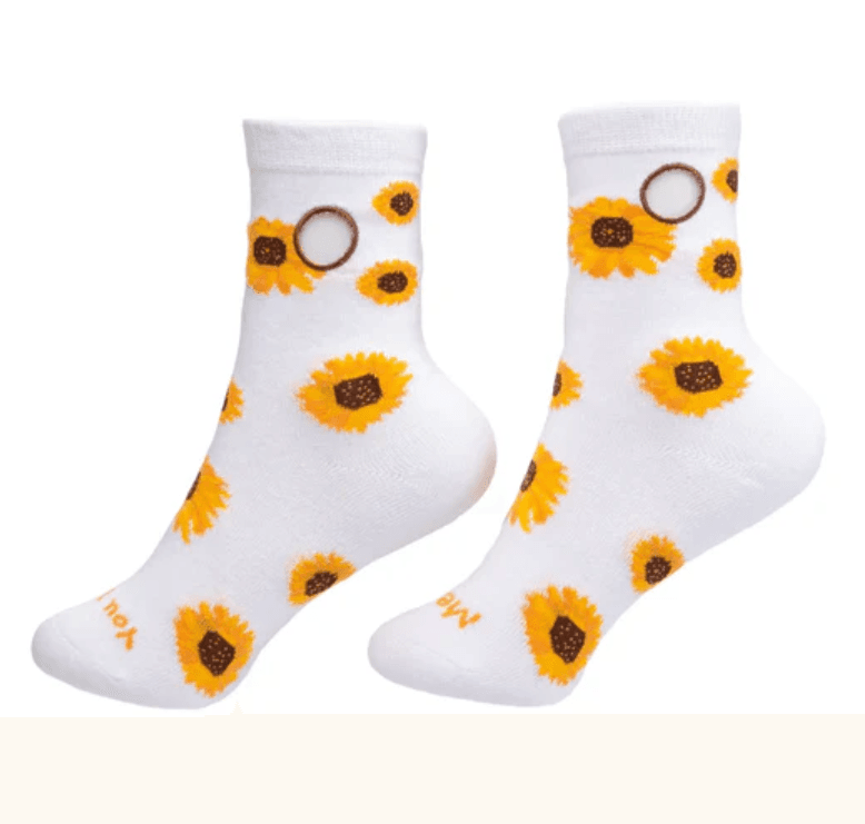 Photo shared by Socks with a Pulley: Beedlebug creates innovative pulley socks with a patented universal design that makes putting on soc