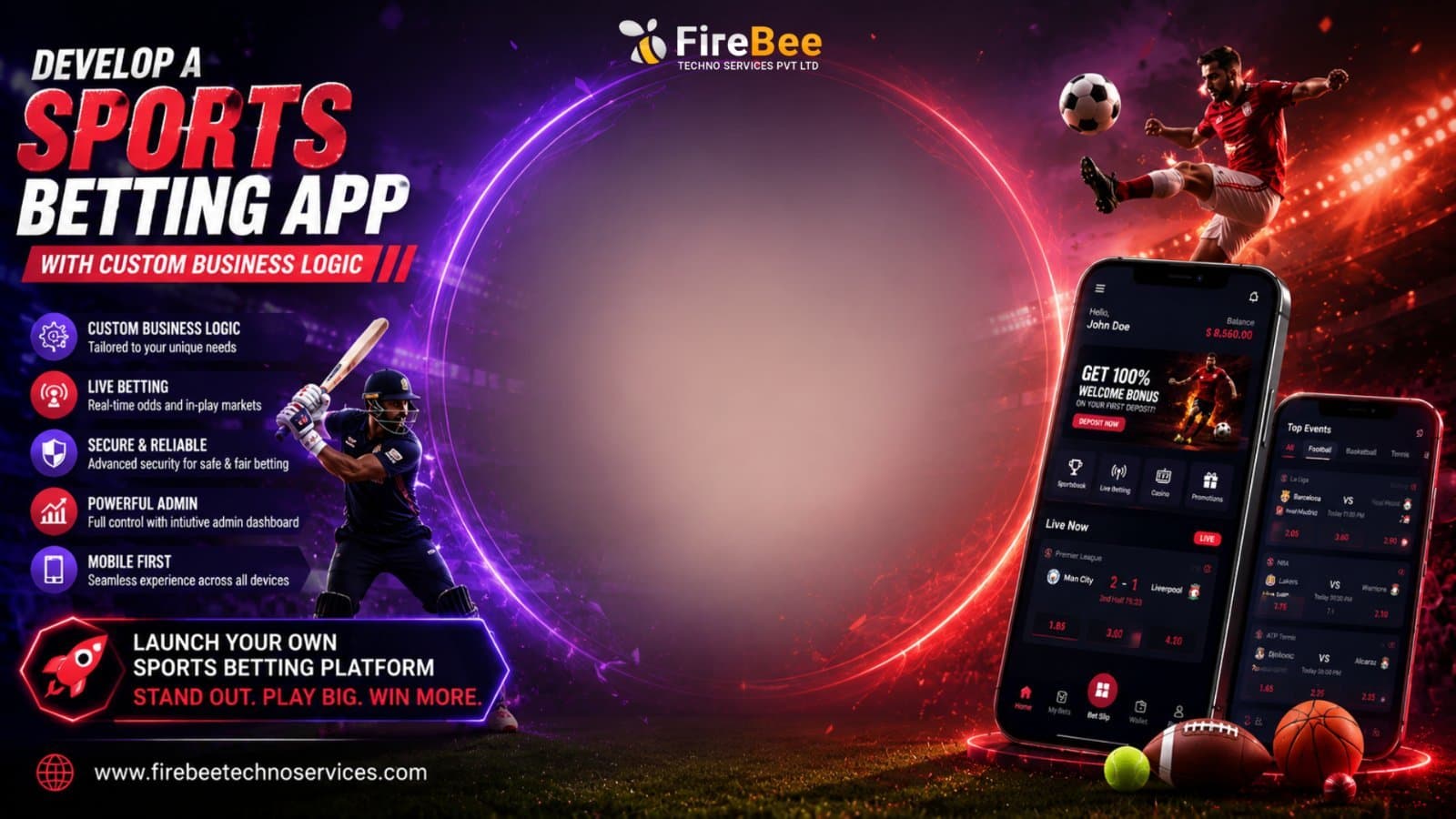 Photo shared by Joel: Build a sports betting platform around your operational requirements with Sports Betting App Develop