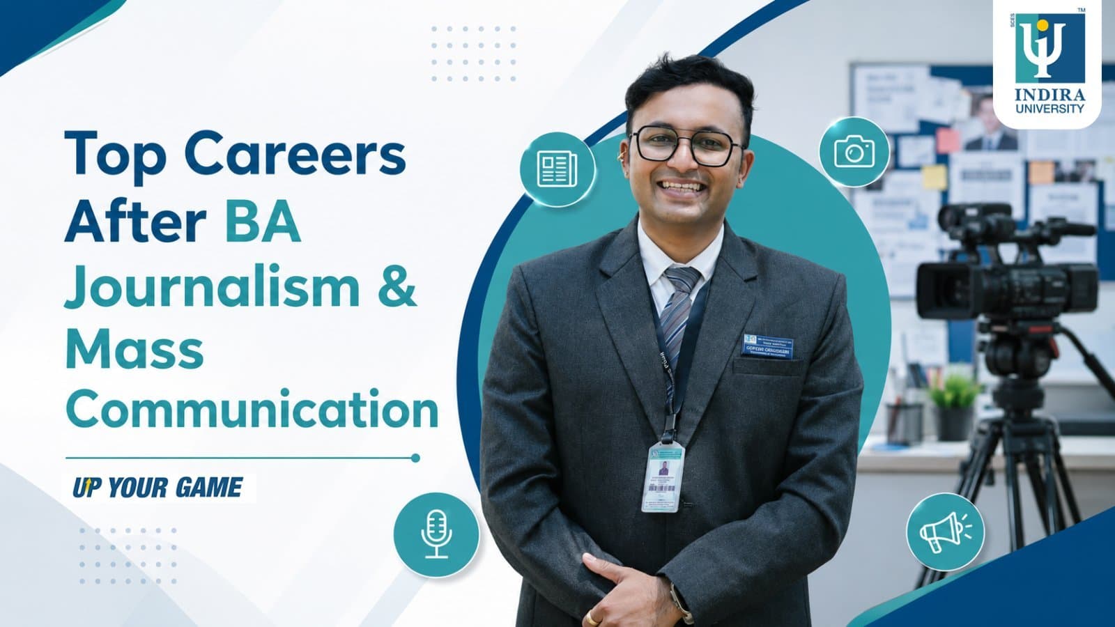 Photo shared by Indirauniversity: Top Careers After BA Journalism & Mass Communication
Every day, millions of people wake up to the n