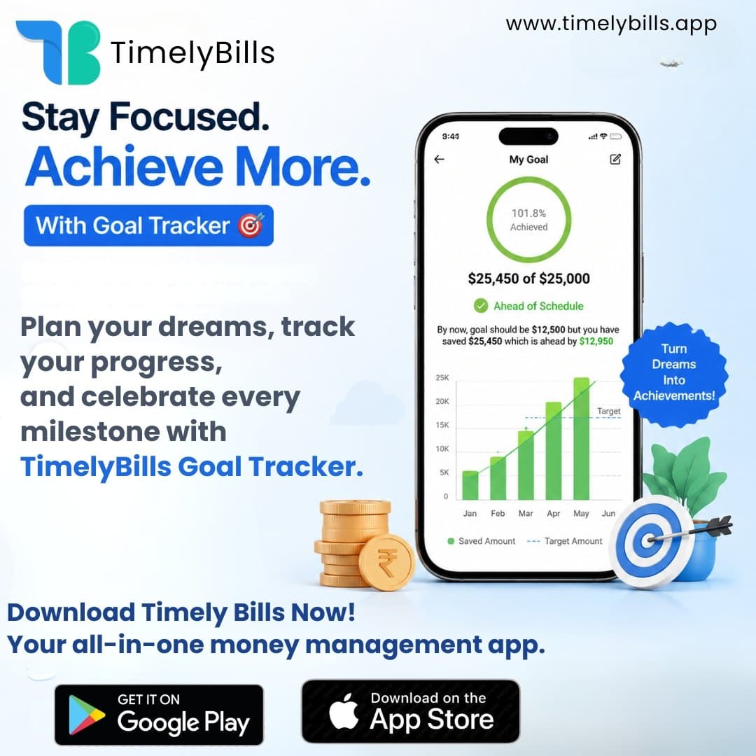 Photo shared by timelybillsapp: Turn your financial goals into achievements!
Dreaming of a new home, a vacation, an emergency fun