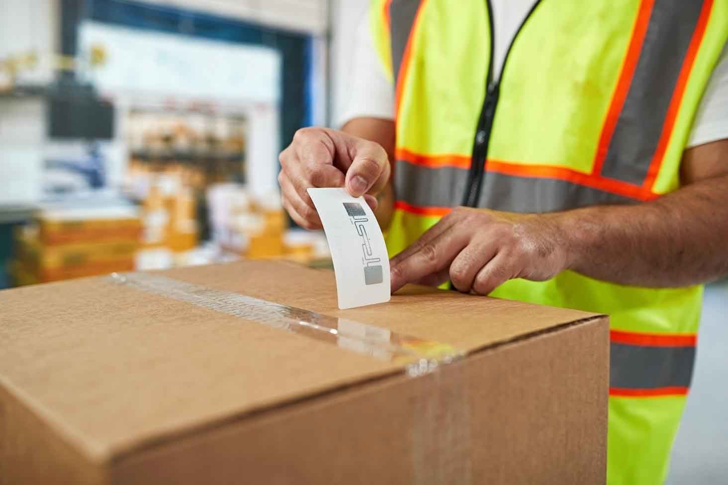 Photo shared by cykeo6688: RFID label is a printable identification label that combines an RFID chip and antenna with a paper o