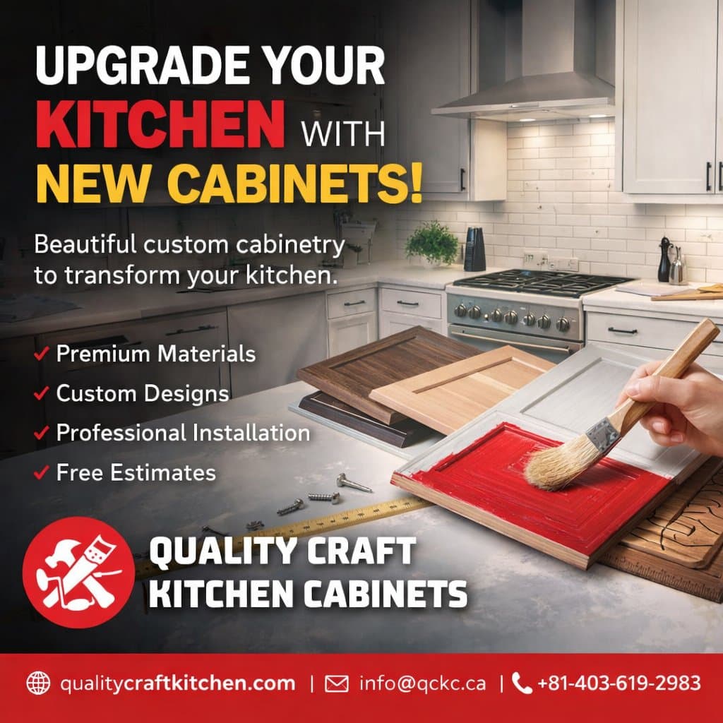 Photo shared by Qualitycraft kitchen cabinets: Looking for the best kitchen cabinets in Calgary? Our expert kitchen cabinet makers craft custom des