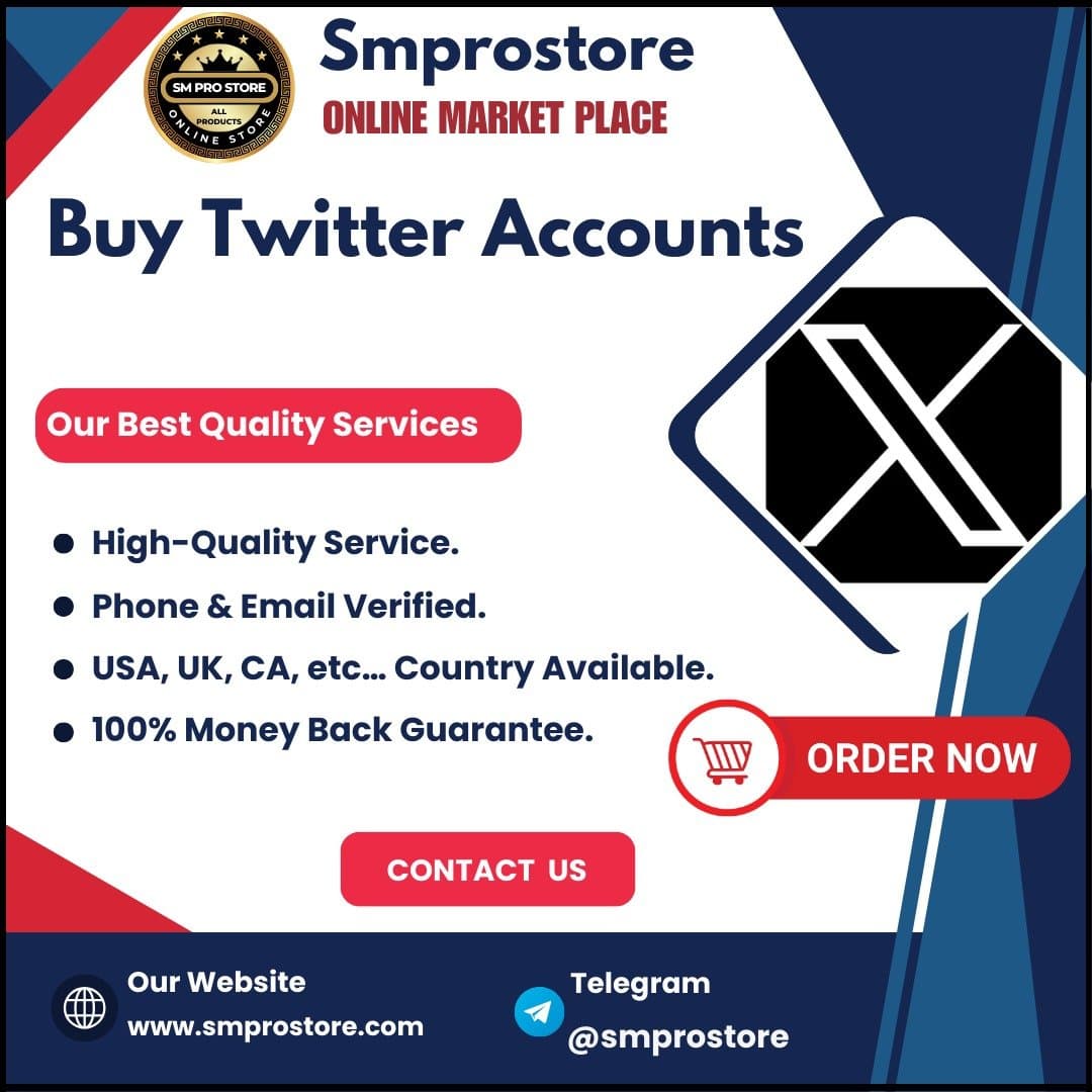 Photo shared by Buy GitHub Accounts: Buy Verified Twitter Accounts
👉Visit Now: {🌐-https://smprostore.com/product/buy-verified-twitter-