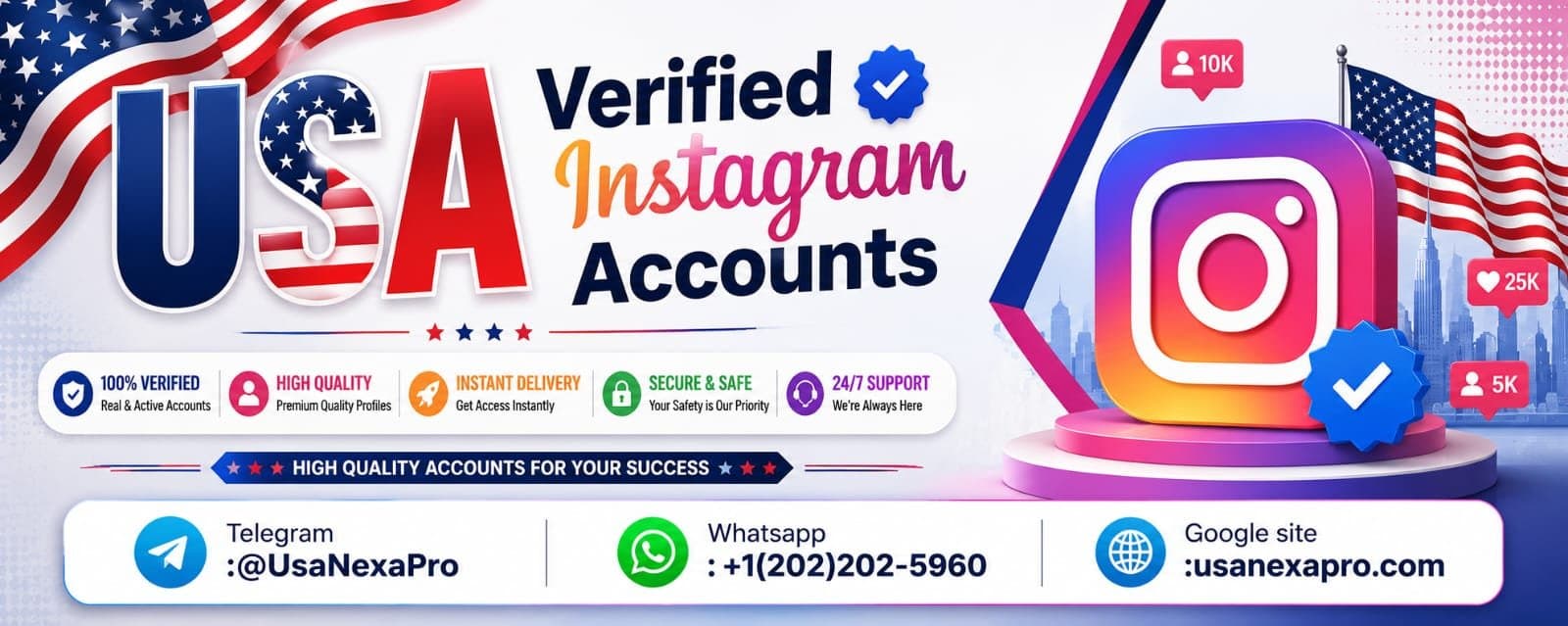 Photo shared by Email Accounts Providers: 🔥 HIGH-QUALITY INSTAGRAM ACCOUNTS FOR SALE! 🔥
Buy High-Quality Instagram Accounts with Real, En