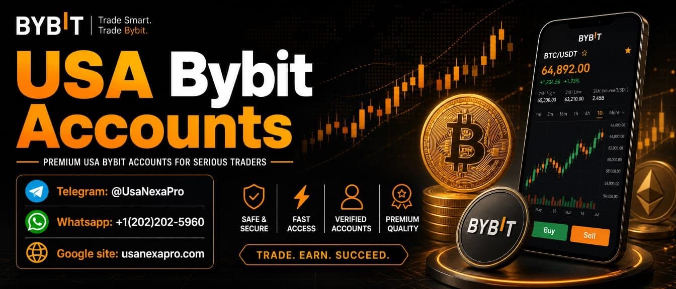 Photo shared by Email Accounts Providers: Buy Verified Bybit Accounts
➥24-Hour Reply/ (Contact Us)
✅Telegram: @UsaNexaPro
✅WhatsApp: