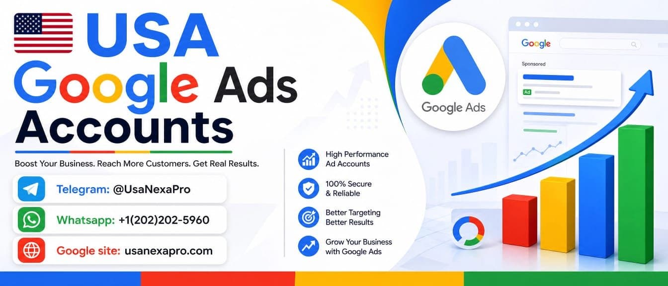 Photo shared by Email Accounts Providers: Buy Google Ads Account
➥24-Hour Reply/ (Contact Us)
✅Telegram: @UsaNexaPro
✅WhatsApp:+1 (202