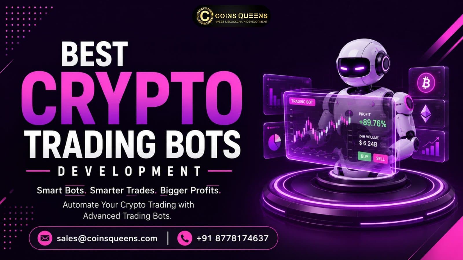 Photo shared by SterlinCooper: Build automated trading workflows with Best Crypto Trading Bots Development using APIs, algorithmic