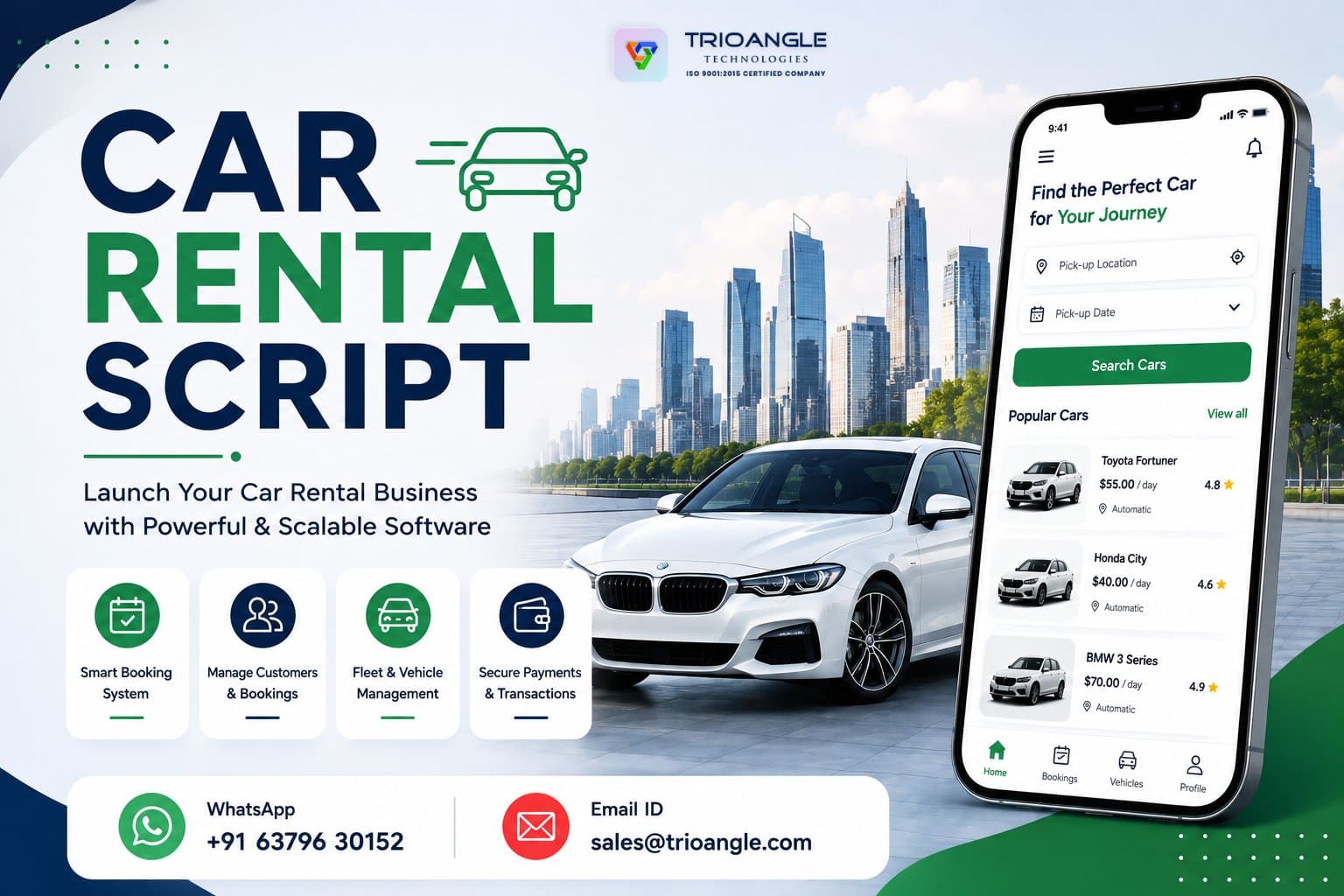 Photo shared by jenner: Car Rental Script | Launch Your Car Rental Business in 2026
Launch your car rental business with a