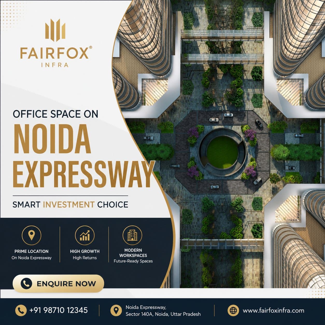 Photo shared by FAIRFOX IT INFRA PRIVATE LIMITED: Explore the most trusted commercial property on Noida Expressway. Enjoy high appreciation potential
