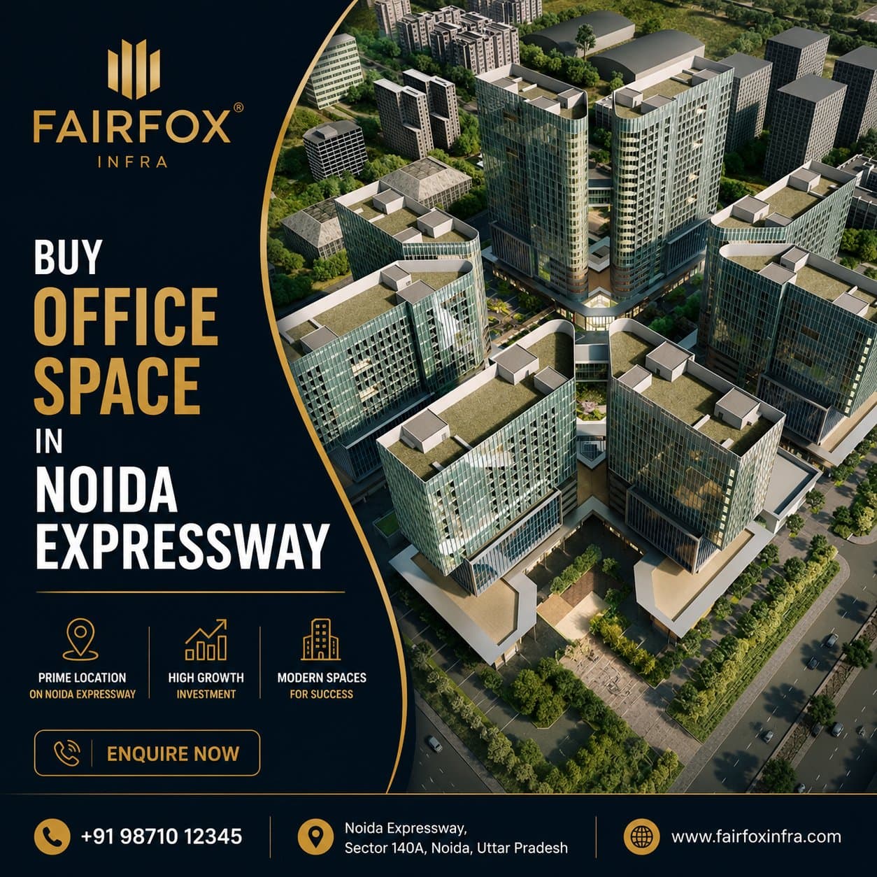 Photo shared by FAIRFOX IT INFRA PRIVATE LIMITED: Looking for the perfect commercial space for your business?
Fairfox Infra brings you world-class of