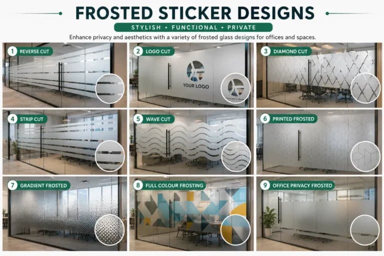 Photo shared by Frosted Stickers For Glass: Established in 2019, Frosted Stickers Dubai creates custom glass stickers for office partitions, mee
