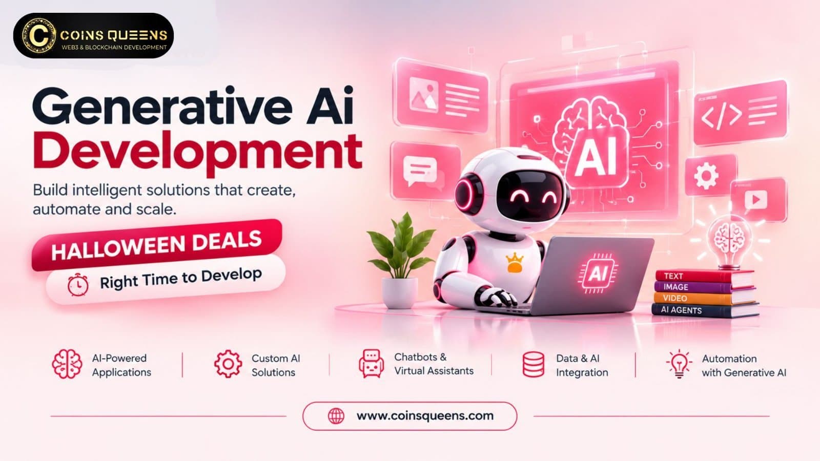Photo shared by SterlinCooper: Establish your business with Generative AI Development to build intelligent applications and automat