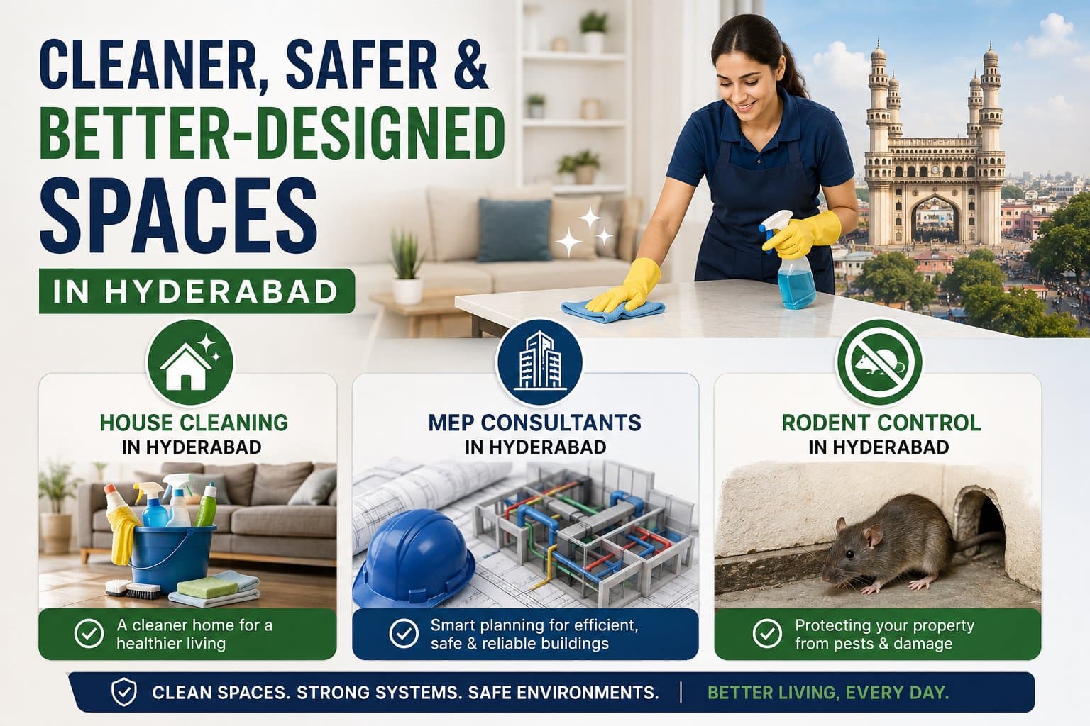 Photo shared by Hazel India: Professional House Cleaning in Hyderabad
A clean home creates a healthier and more comfortable envi