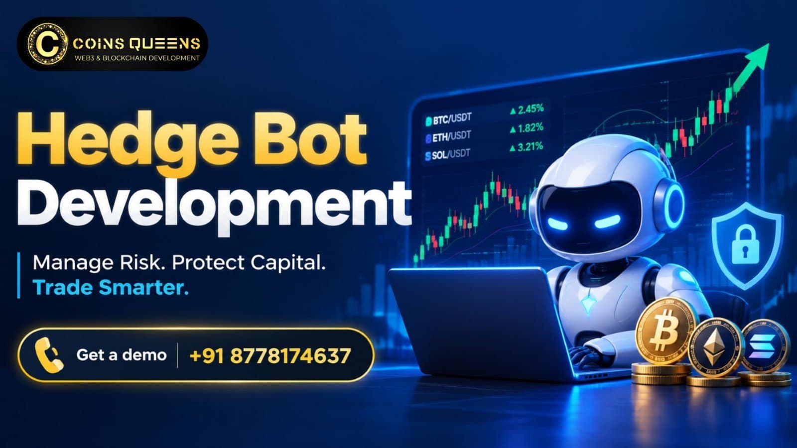 Photo shared by SterlinCooper: Hedge Bot Development (100% Profit Assured) aligns trading concepts with technical development and b