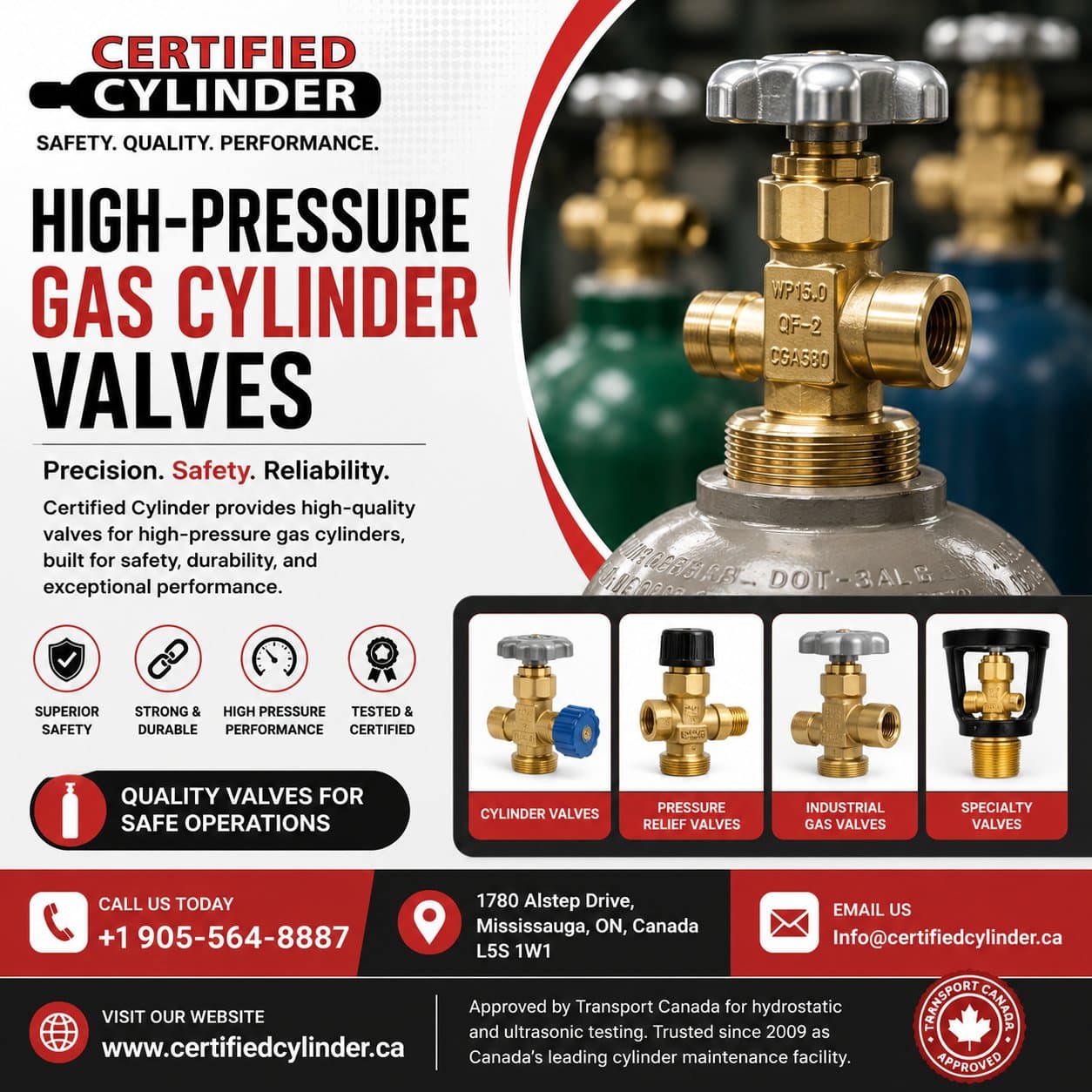 Photo shared by Certified Cylinder: Looking for reliable high-pressure gas cylinder valves for demanding industrial and compressed-gas a