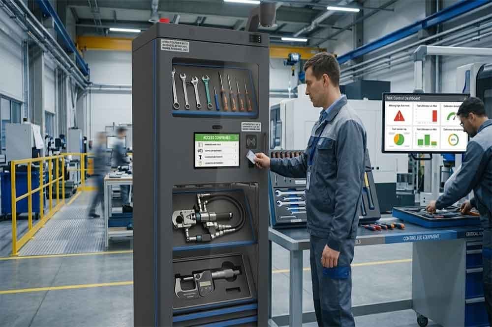 Photo shared by cykeo6688: RFID Tool Cabinet for Tool Risk Management: Identify Problems Before They Escalate
A missing screwd