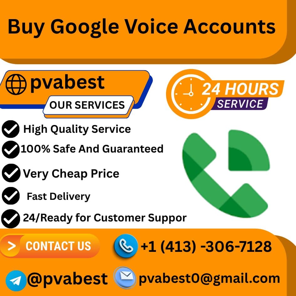 Photo shared by Top 33 Platforms to Buy Aged Gmail Accounts in the USA: #Buy Google Voice Accounts
Buy Google Voice Accounts
https://pvabest.com/product/buy-google-voice-