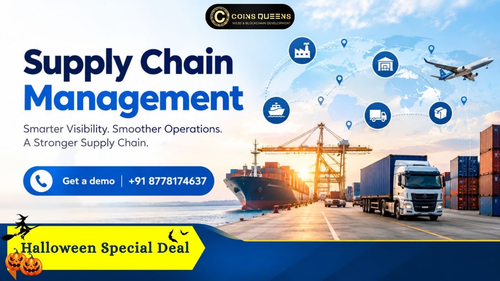 Photo shared by SterlinCooper: Advanced Supply Chain Software Development combines real time tracking, inventory management, and wo