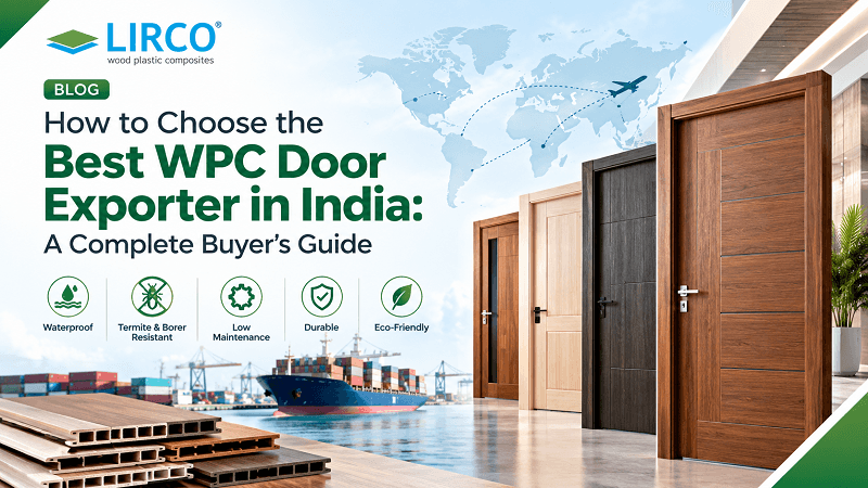 Photo shared by Lirco Wood Plastic Composites: How to Choose the Best WPC Door Exporter in India: A Complete Buyer's Guide
https://lirco9.wordpr