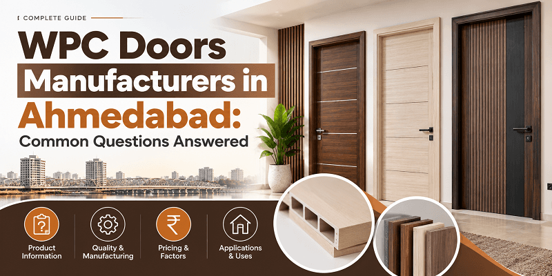 Photo shared by Lirco Wood Plastic Composites: WPC Doors Manufacturers in Ahmedabad: Common Questions Answered
https://lircowoodplastic.wixsite.